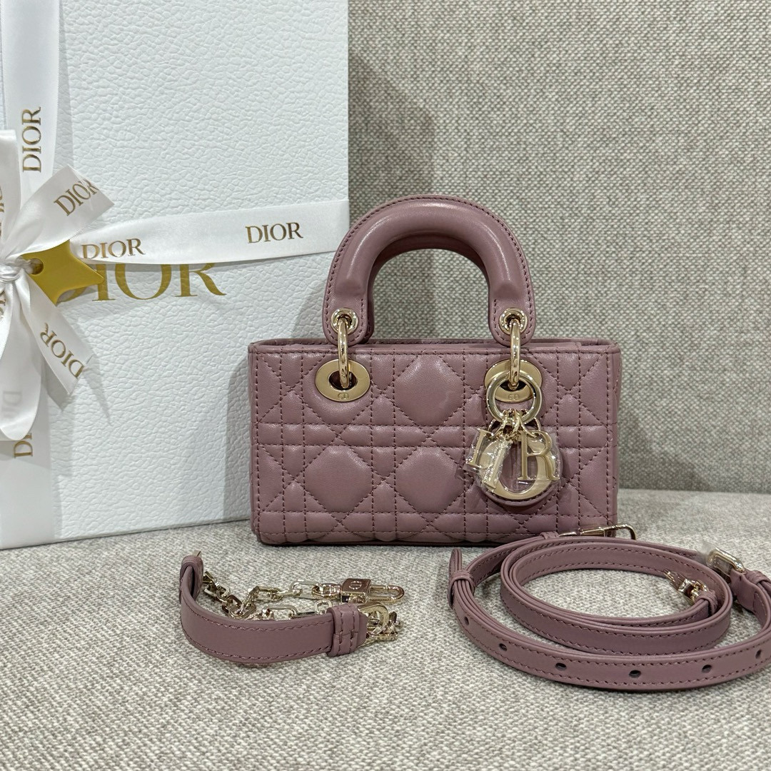 디올 Dior Lady D-Joy Micro Bag pink 16cm