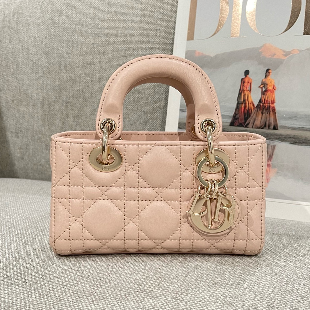 디올 Dior Lady D-Joy Micro Bag pink 16cm