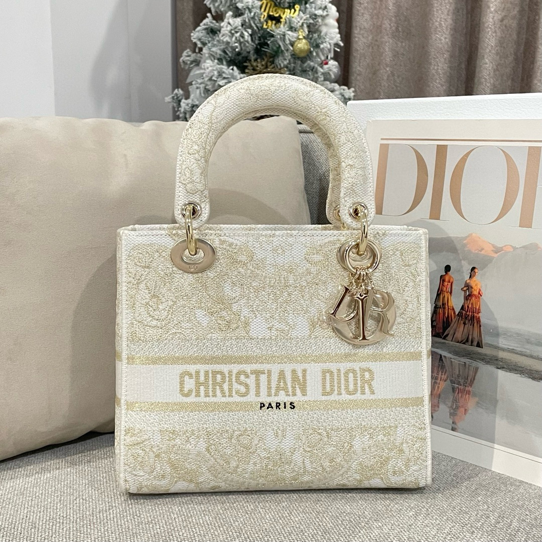 디올 Dior Medium Lady D-Lite Bag 24cm