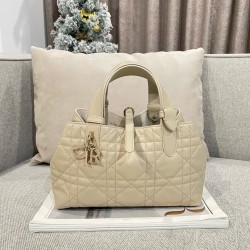 디올 Dior Small Dior Toujours Bag Beige 23cm