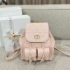 디올 Dior Medium Dior Caro Backpack Pink 23cm