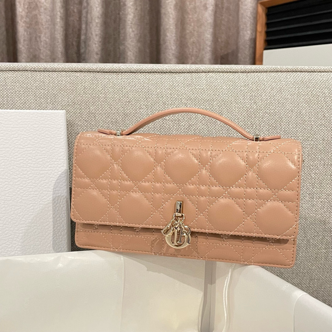 디올 Dior My Dior Mini Bag Tea-brown 21cm