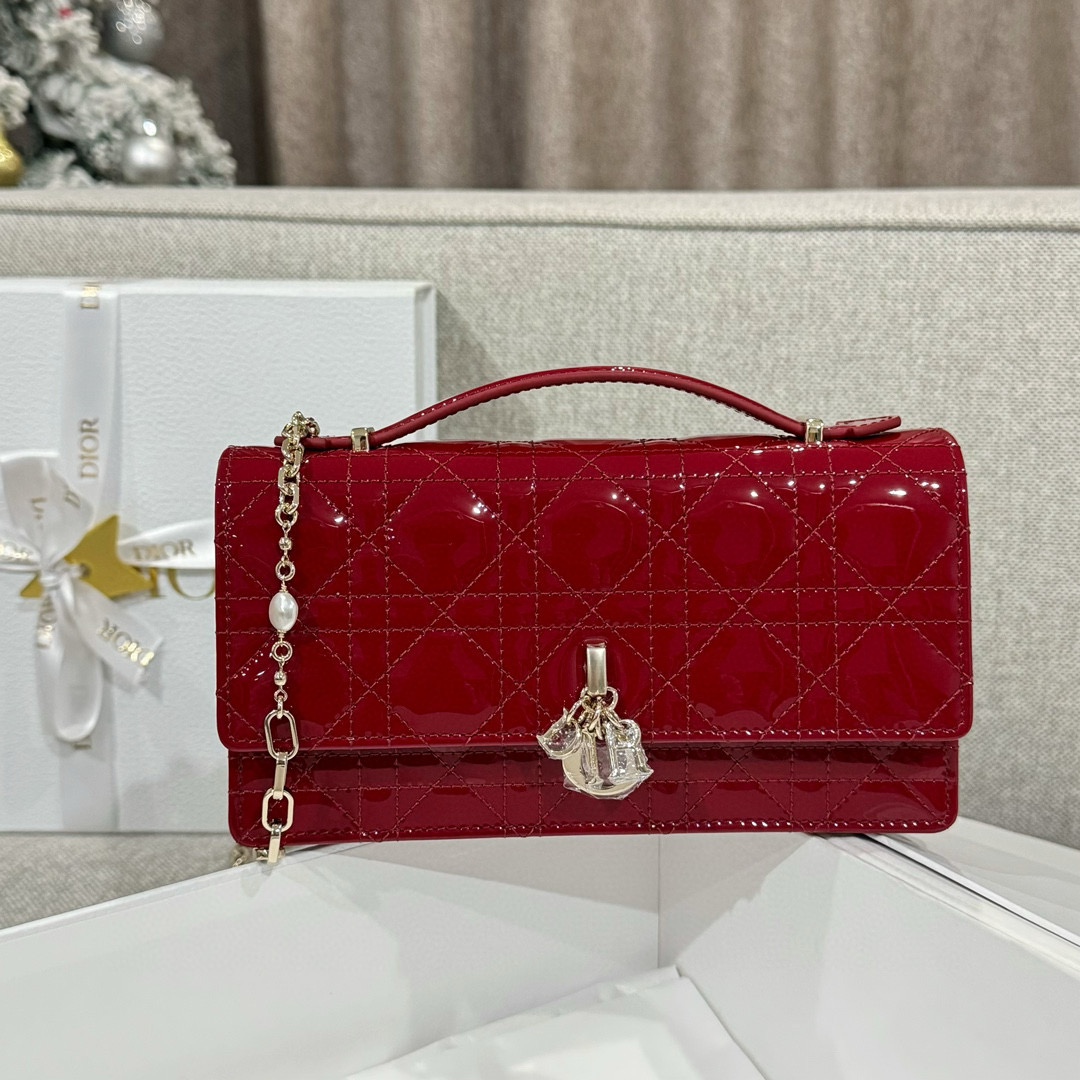 디올 Dior My Dior Mini Bag red 21cm