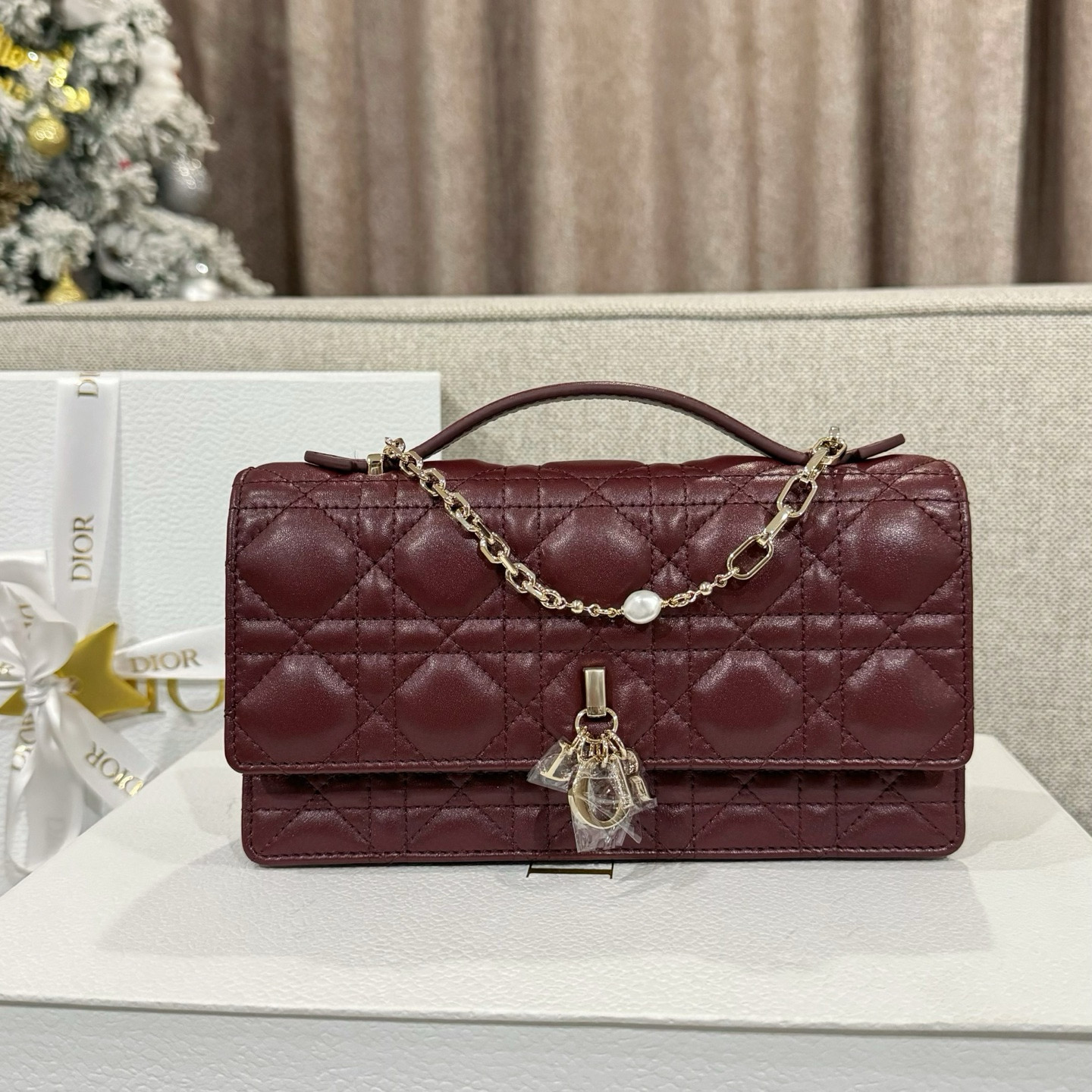 디올 Dior My Dior Mini Bag red 21cm