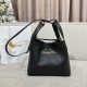디올 Dior Small Signature Bucket Bag Black 21cm