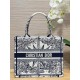 디올 Dior Small Dior Book Tote Blue 26.5cm