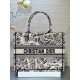 디올 Dior Medium Dior Book Tote Beige Plan de Paris Embroidery 36.5cm