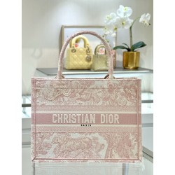 디올 Dior Medium Dior Book Tote Pink Reverse 36.5cm