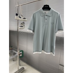 프라다 Prada 반팔 폴로 셔츠