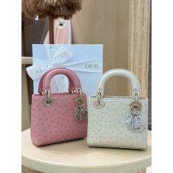디올 Dior Lady ostrich