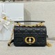 디올 Dior Mini Dior Jolie Top Handle Bag Black 19cm