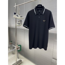 프라다 Prada 반팔 폴로 셔츠