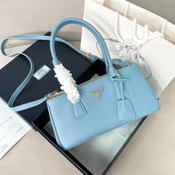 프라다 Prada 1BA457 미디엄 프라다 갤러리아 가죽 백