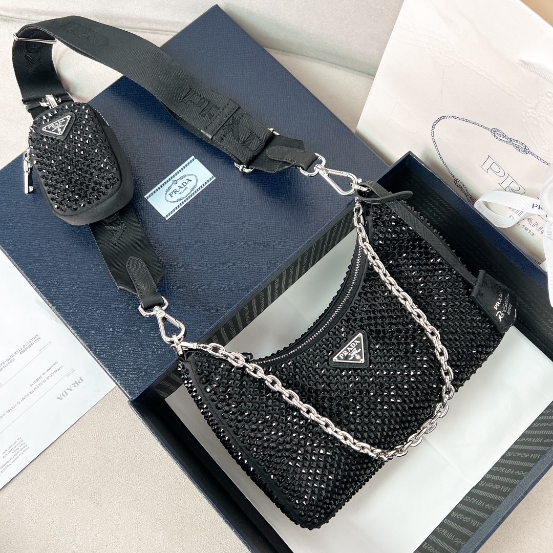 프라다 Prada Re-edition2005 Hobo Bag 22CM