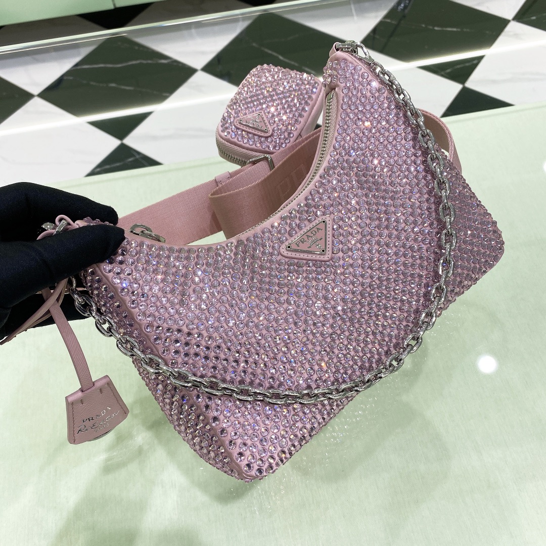 프라다 Prada Re-edition2005 Hobo Bag 22CM