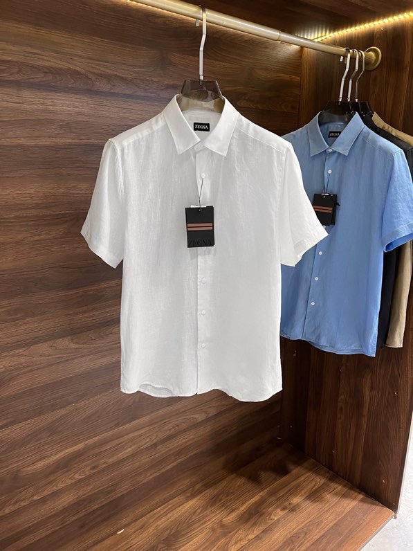 제냐 Zegna 반팔 셔츠