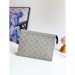루이비통 Louis Vuitton M61692 Pochette Voyage grey 26cm