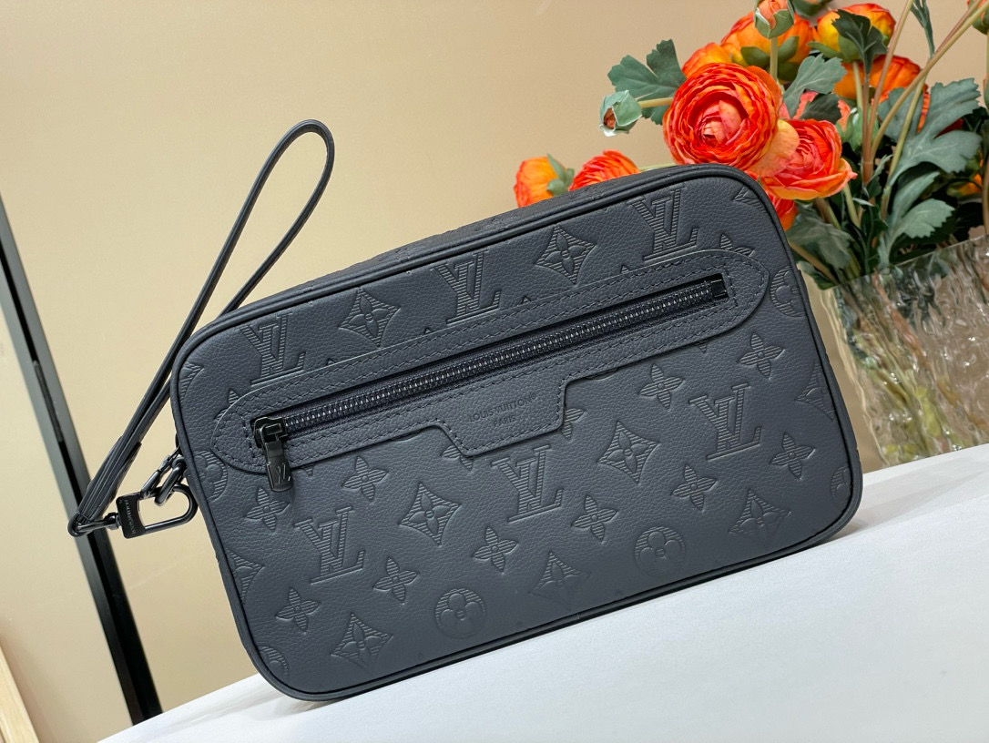 루이비통 Louis Vuitton N14910 Pochette Kasai Black 24.5cm