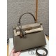 에르메스 Hermes Kelly 28cm Epsom 18 Etoupe/Rose gold