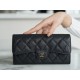 샤넬 Chanel Classic Long Flap Wallet Black gold 19.5cm