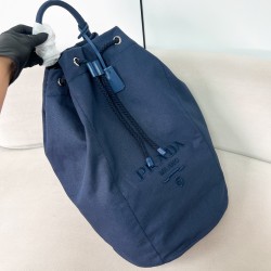 프라다 Prada 2VY011 캔버스 드로스트링 더플백