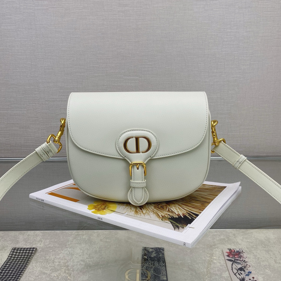 디올 Dior Medium Bobby Bag White 22cm