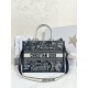 디올 Dior Medium Dior Book Tote Blue Reverse 36.5cm