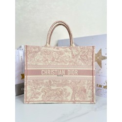 디올 Dior Large Dior Book Tote Pink Reverse 41.5cm