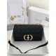 디올 Dior Medium Dior Caro Bag Black 25.5cm