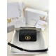 디올 Dior Mini Dior Jolie Top Handle Bag Black 19cm