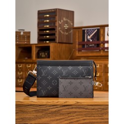 루이비통 Louis Vuitton M81124 Gaston Wearable Wallet Monogram Eclipse 22CM