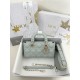 디올 Dior Small Lady D-Joy Bag Lake blue 22cm