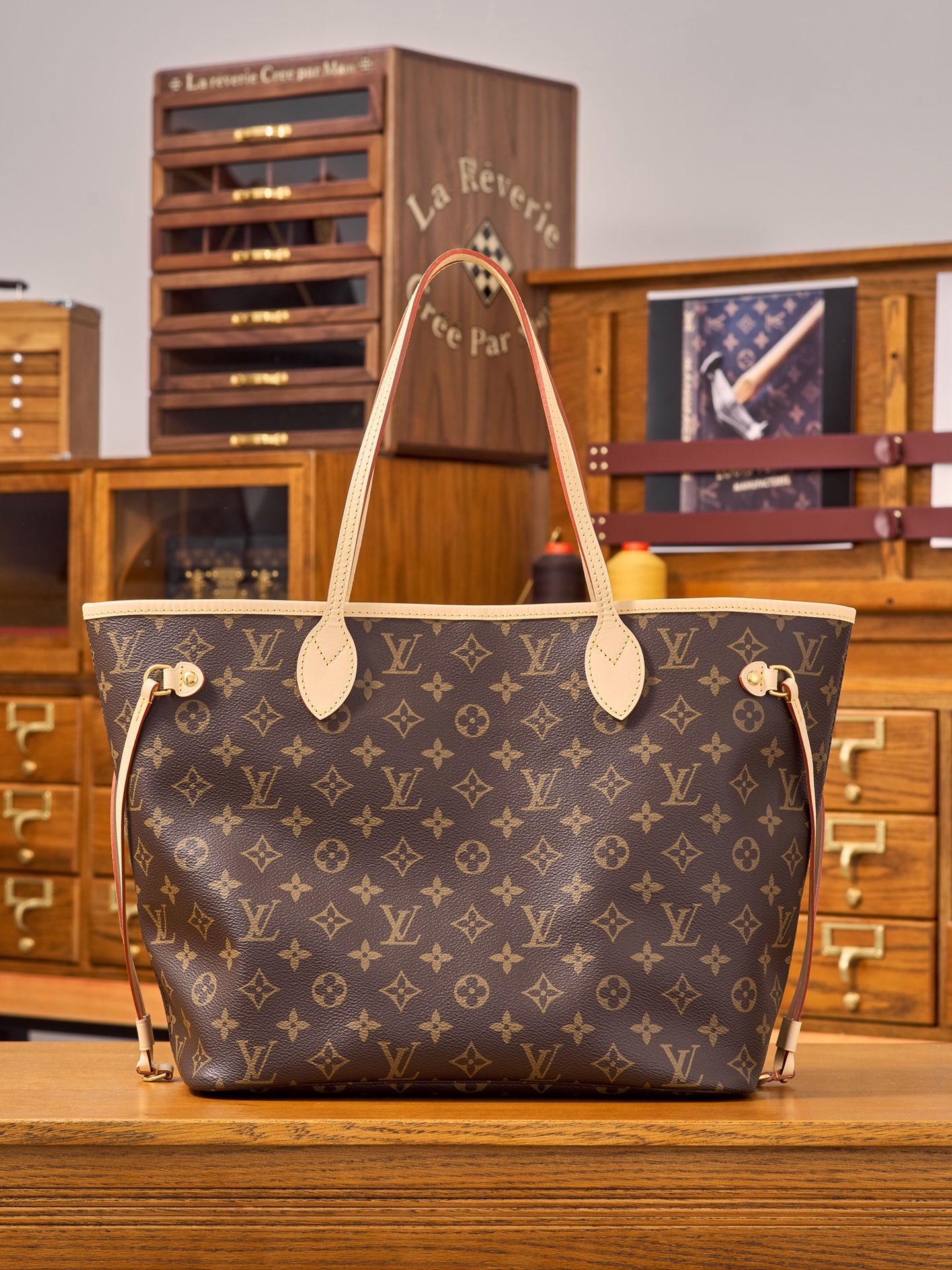 루이비통 Louis Vuitton M40995 Neverfull MM Monogram 32CM