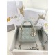 디올 Dior Mini Lady Dior Bag Lake blue 17cm