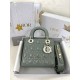 디올 Dior Small Lady Dior My ABCDior Bag grey 20cm