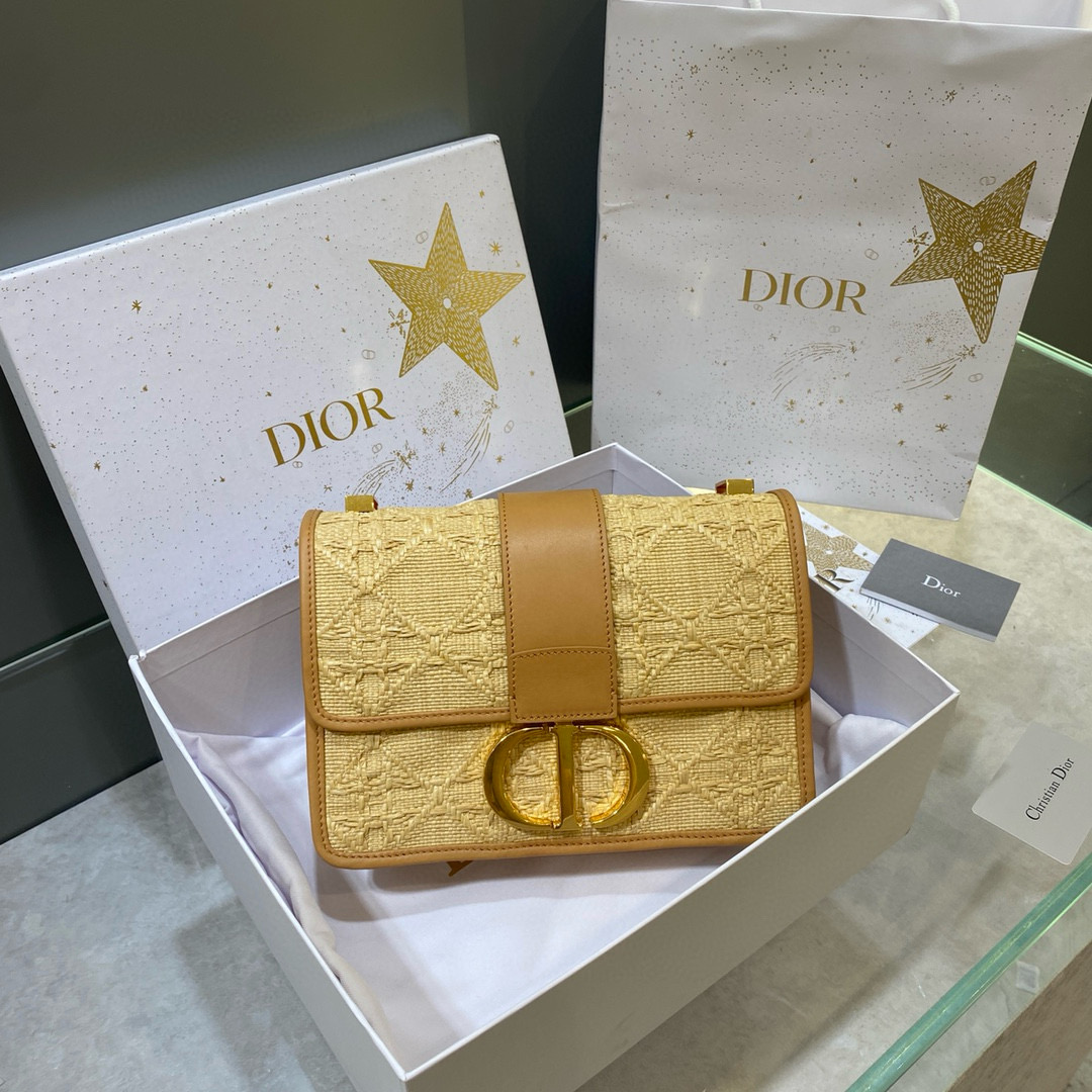 디올 Dior 30 Montaigne Bag Brown 24cm