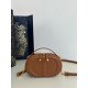 디올 Dior CD Signature Oval Camera Bag Caramel 18cm