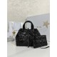 디올 Dior Medium Dior Toujours Bag Black 28.5cm