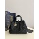 디올 Dior Medium Dior Toujours Bag Black 28.5cm