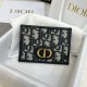 디올 Dior 30 Montaigne Card Holder Blue