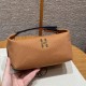 에르메스 Hermes Bride-a-Brac 21cm all- cotton ocre/silver