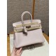 에르메스 Hermes Birkin 25cm Epsom 09 Mauve pale/silver