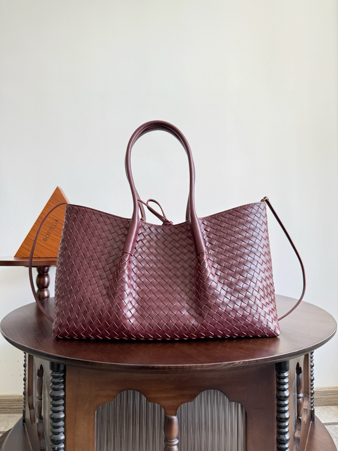 보테가 베네타 Bottega Veneta 817166 Reversible Pinacoteca Tote Bag 43CM