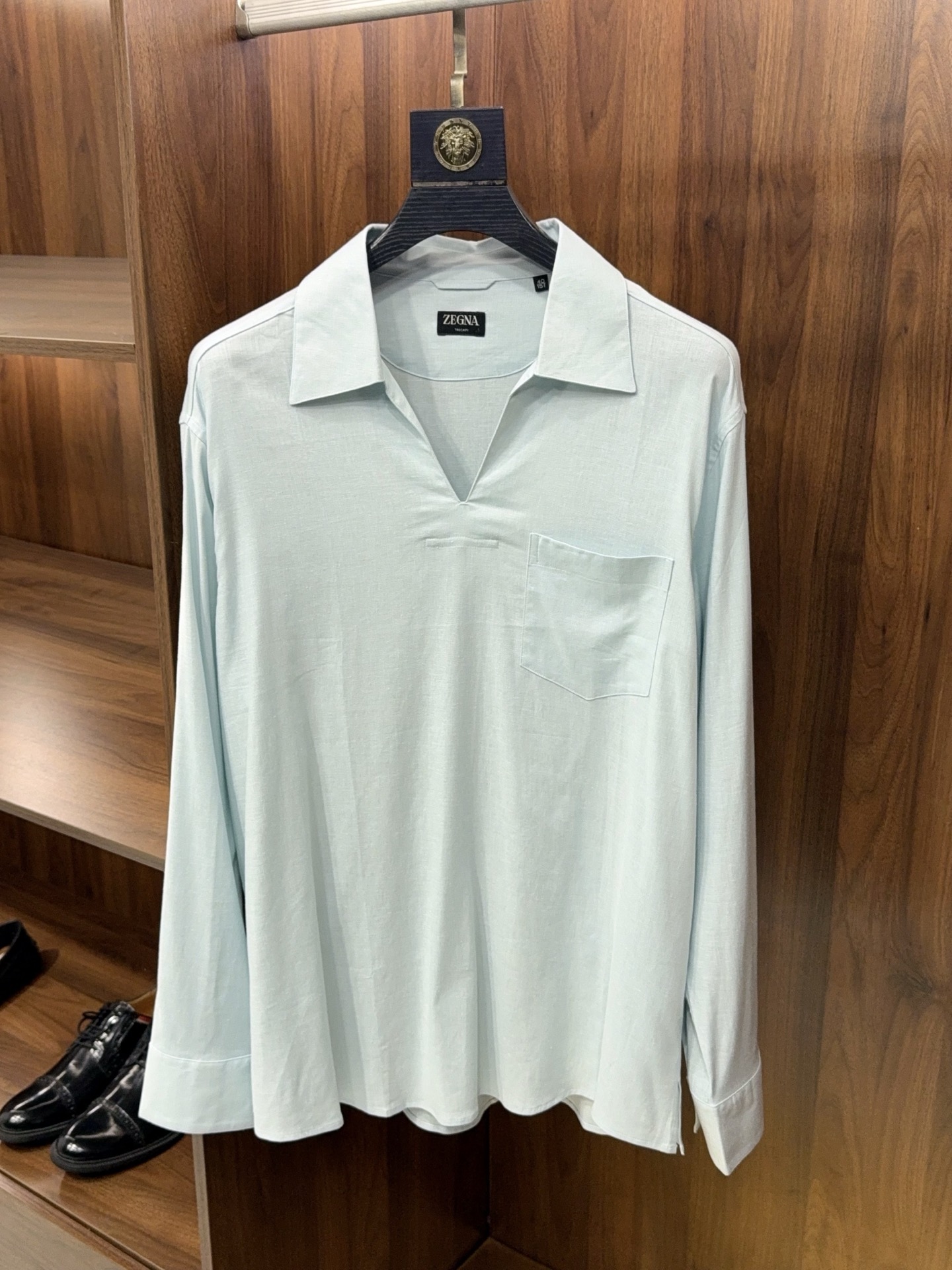 제냐 Zegna 긴팔 티셔츠