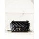 샤넬 Chanel 24K Mini Classic Flap Bag AS5219 Black 18cm