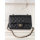 샤넬 Chanel Mini Classic Flap Bag A69900 Black gold 20cm