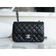 샤넬 Chanel Mini Classic Flap Bag A69900 Black silver 20cm