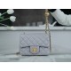 샤넬 Chanel Mini Flap Bag AS1786 Light grey 18cm