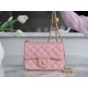 샤넬 Chanel Mini Flap Bag AS1786 Pink 18cm