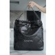 샤넬 Chanel 22P 22Large Handbag AS3262 Black silver 45cm
